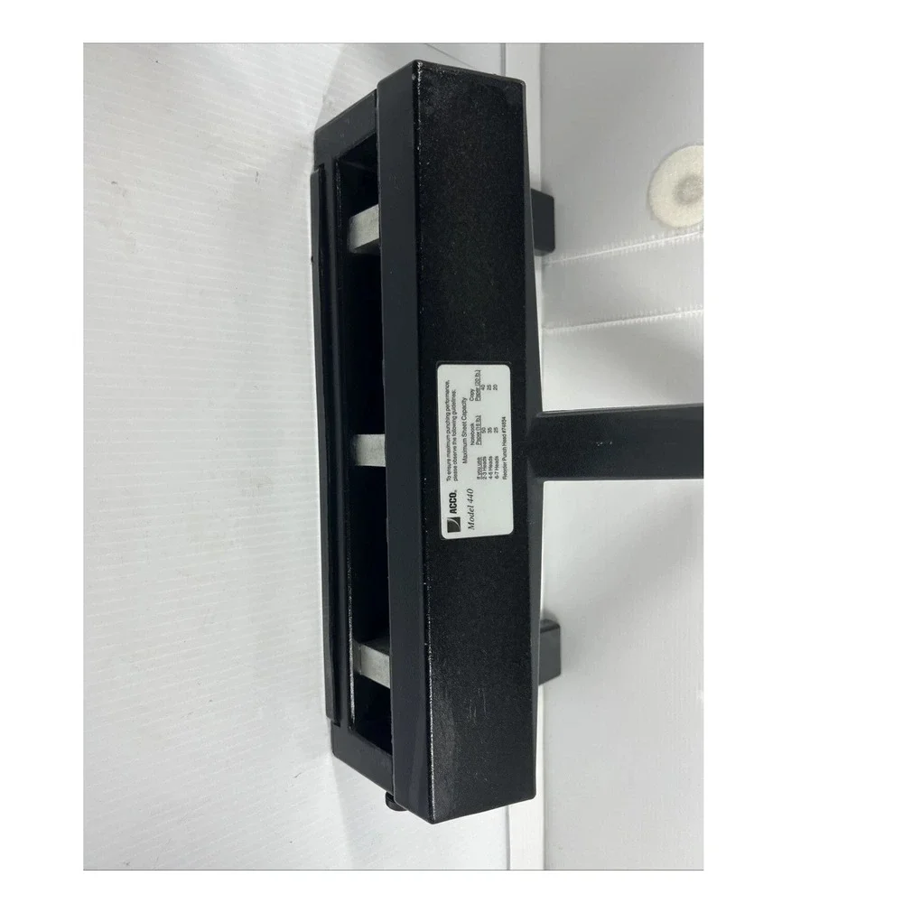 ACCO Model 440 Heavy Duty Commercial‎ 3 Hole Paper Punch Scrap Booking Puncher